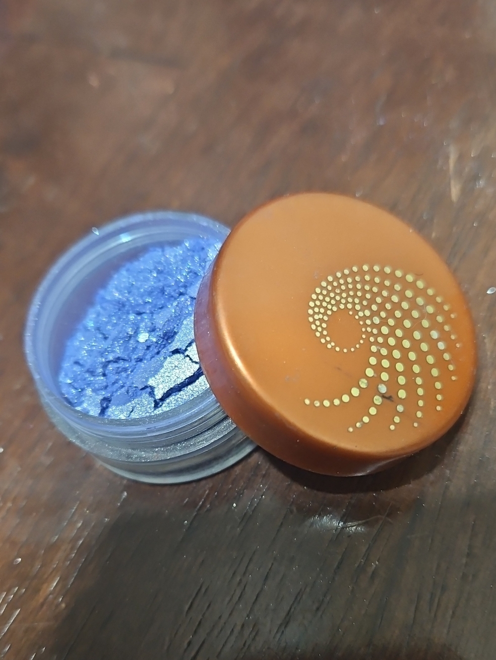 Loose Pigment Blue & Silver Glitter Eyeshadow